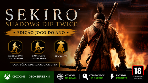 Sekiro Shadows Die Twice – Edição Jogo do Ano